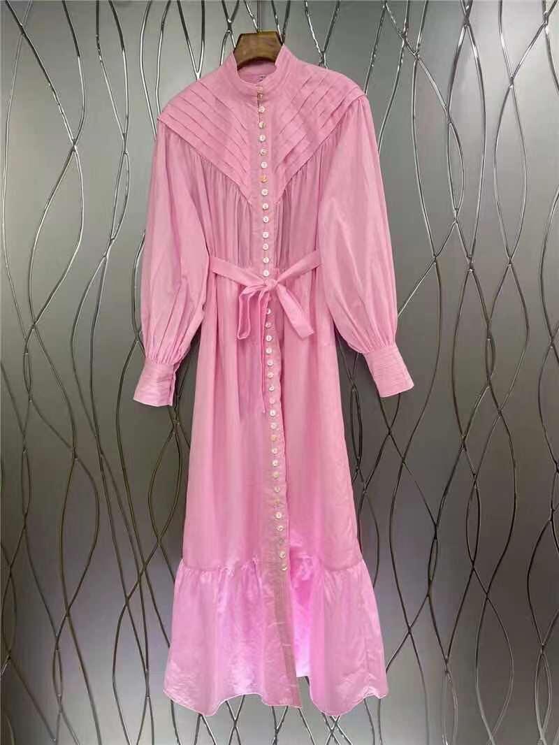 Daria Bishop Sleeves Maxi Dress