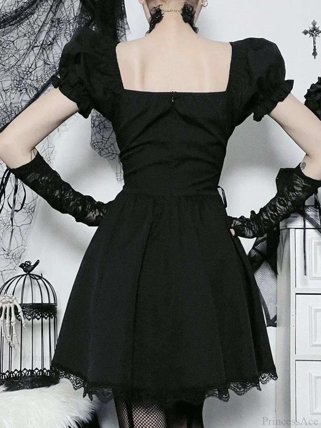 V-Neck Sleeveless Corset Bodycon Mini Dress 5