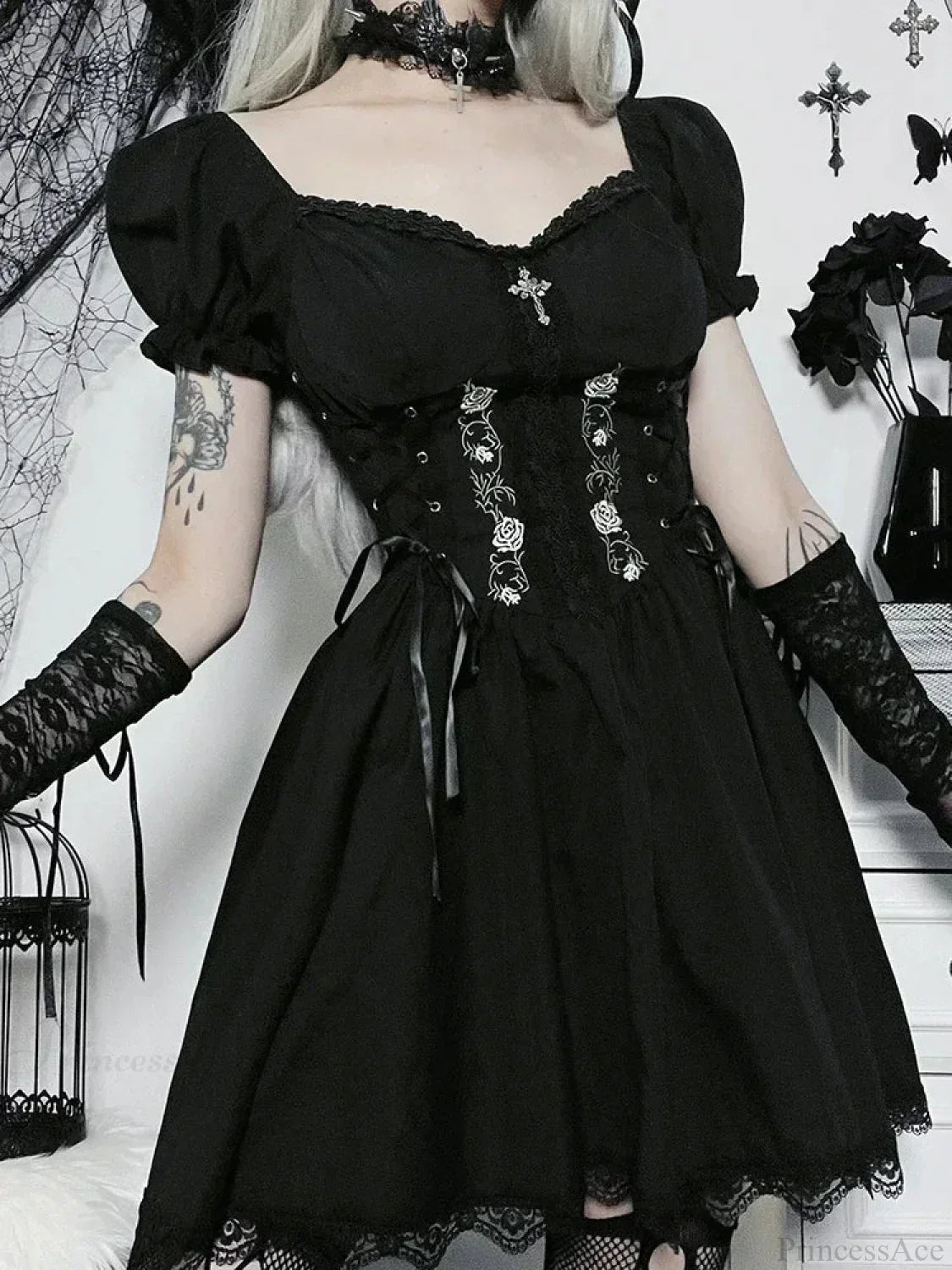 V-Neck Sleeveless Corset Bodycon Mini Dress