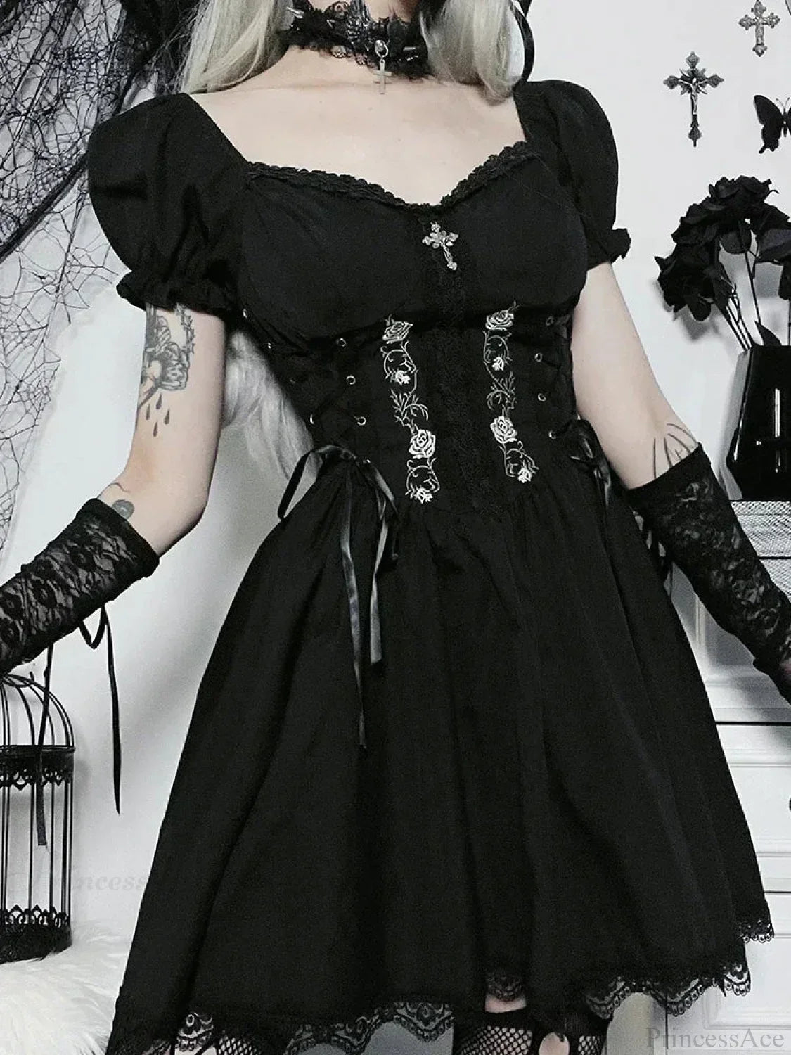 V-Neck Sleeveless Corset Bodycon Mini Dress