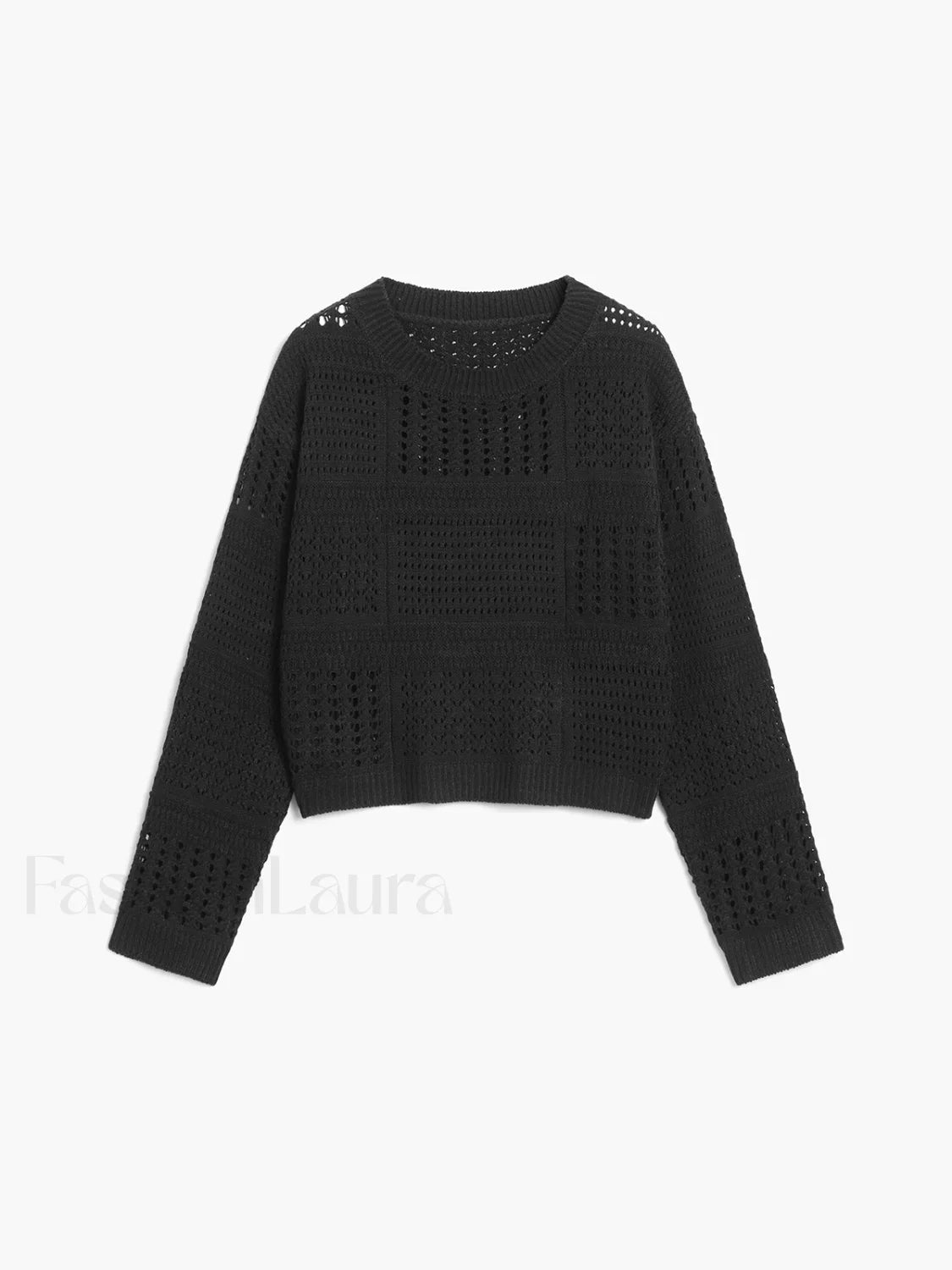 Days Like This Trendy Eyelet Knit Top