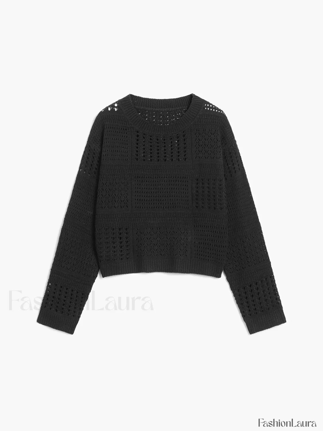 Days Like This Trendy Eyelet Knit Top