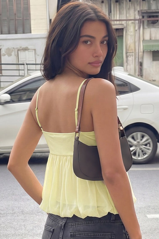 See-Through Layered Cami Top
