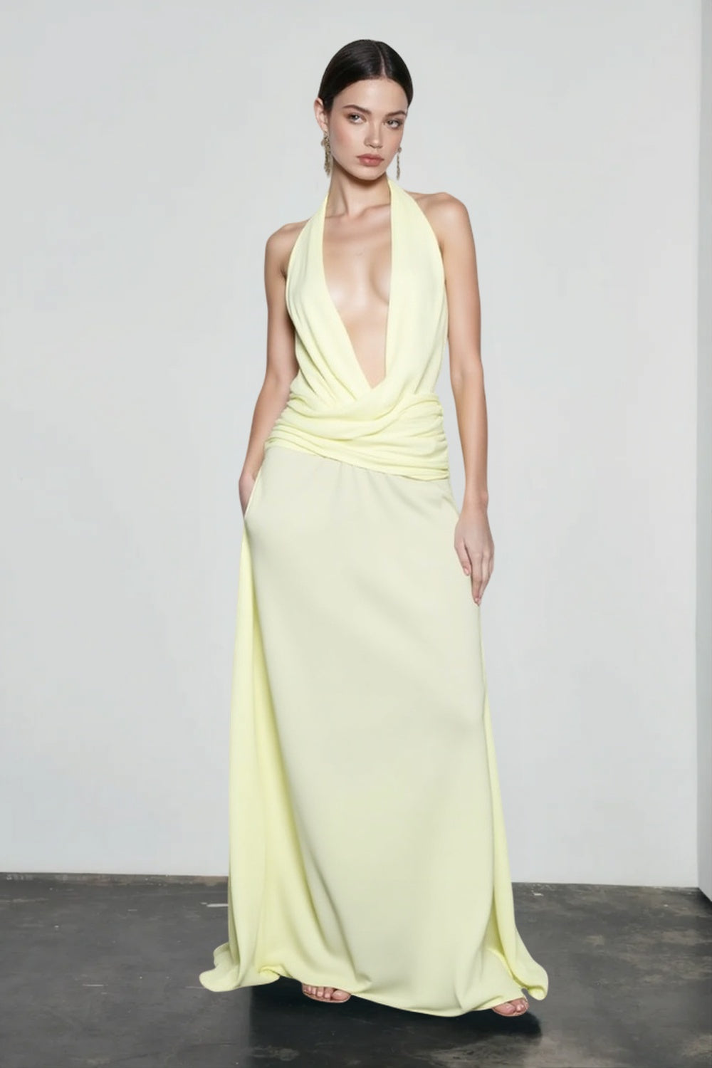 Halter-Neck Bodycon Dress