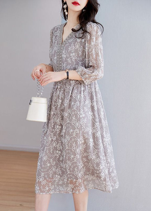 A Vintage Style Dress with Delicate Timeless Details
