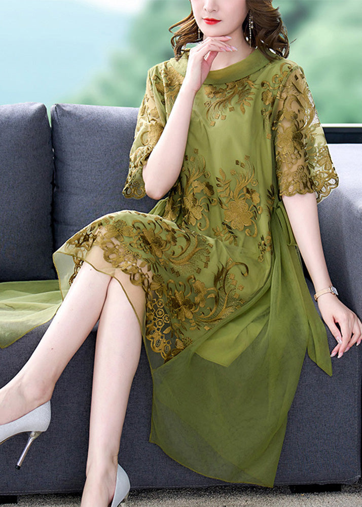 A Vintage Style Dress with Delicate Timeless Details