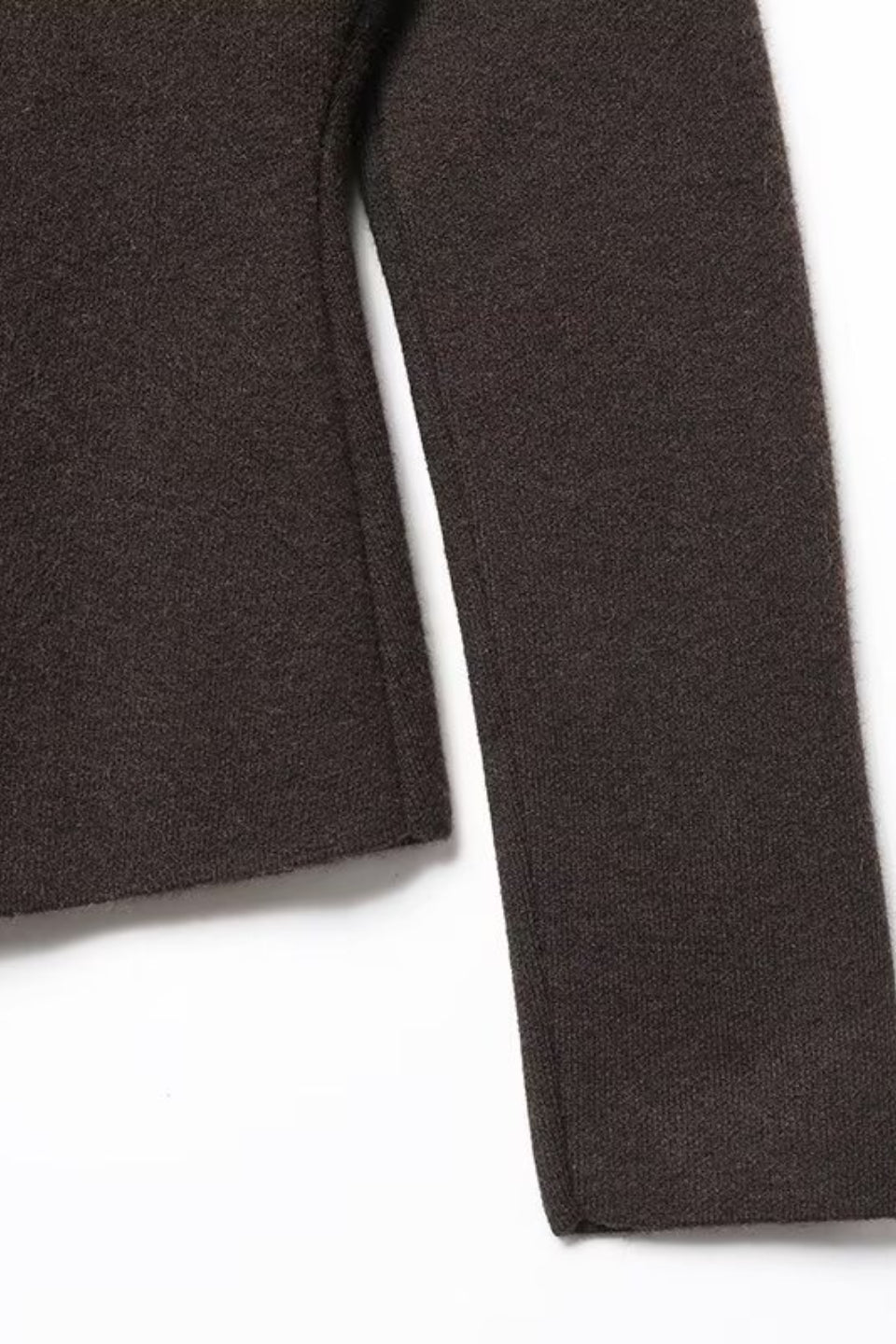 Jewel Button Knit Blazer