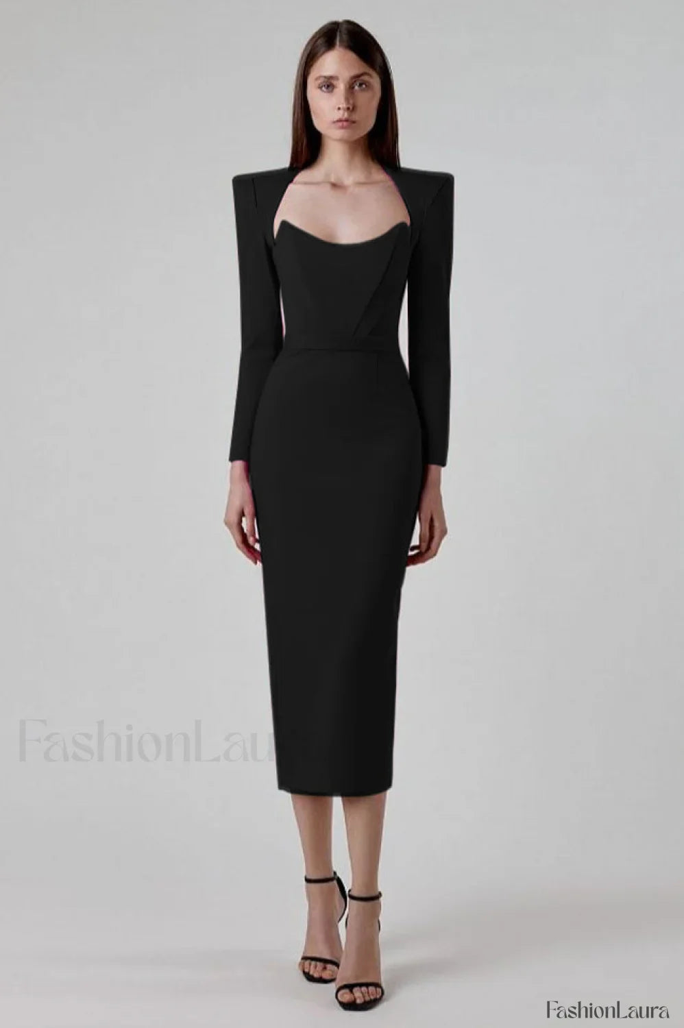 Delilah Bandage Stylish Midi Dress