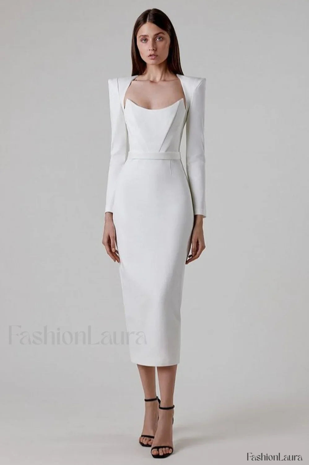 Delilah Bandage Stylish Midi Dress