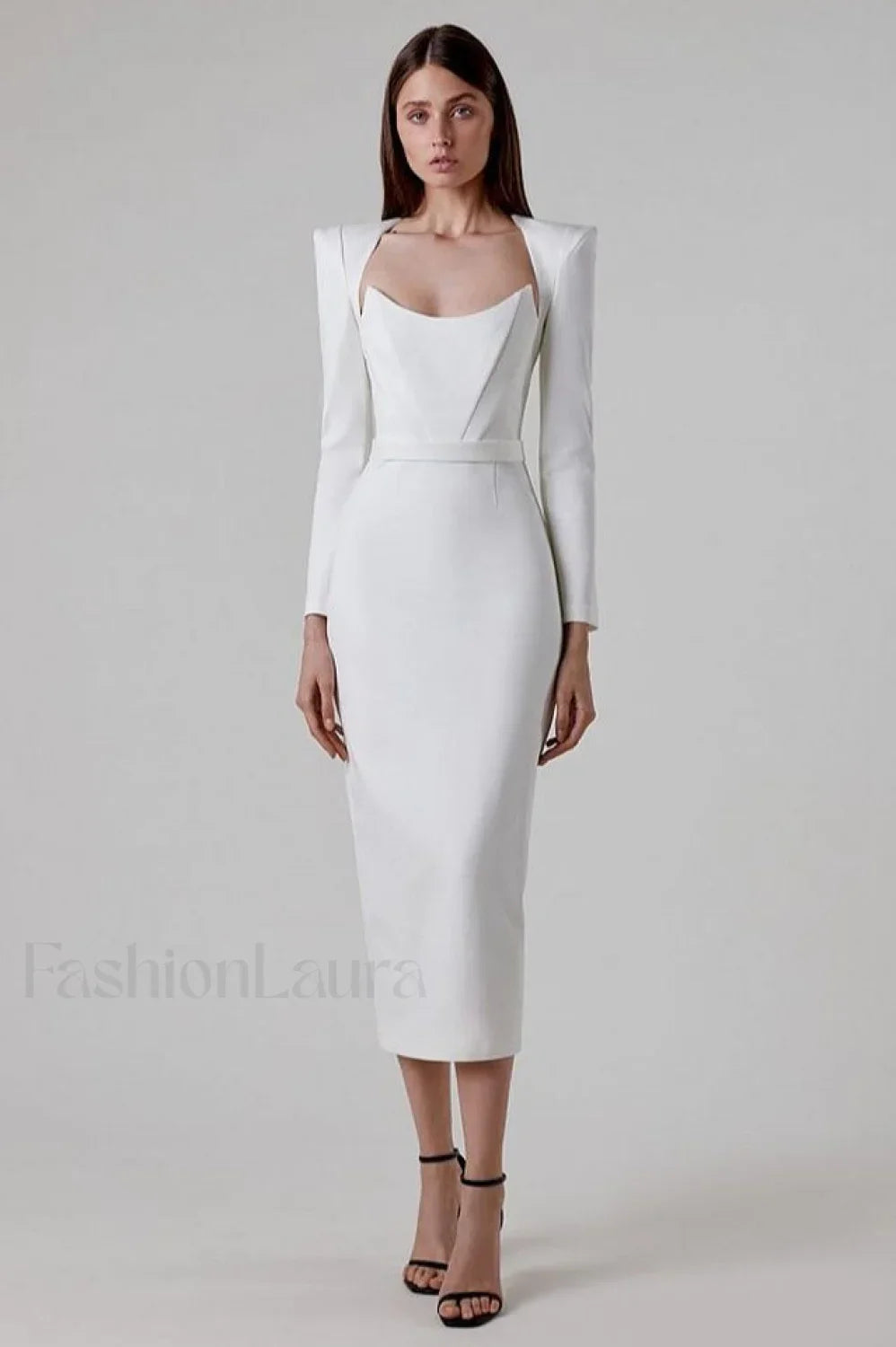 Delilah Bandage Stylish Midi Dress