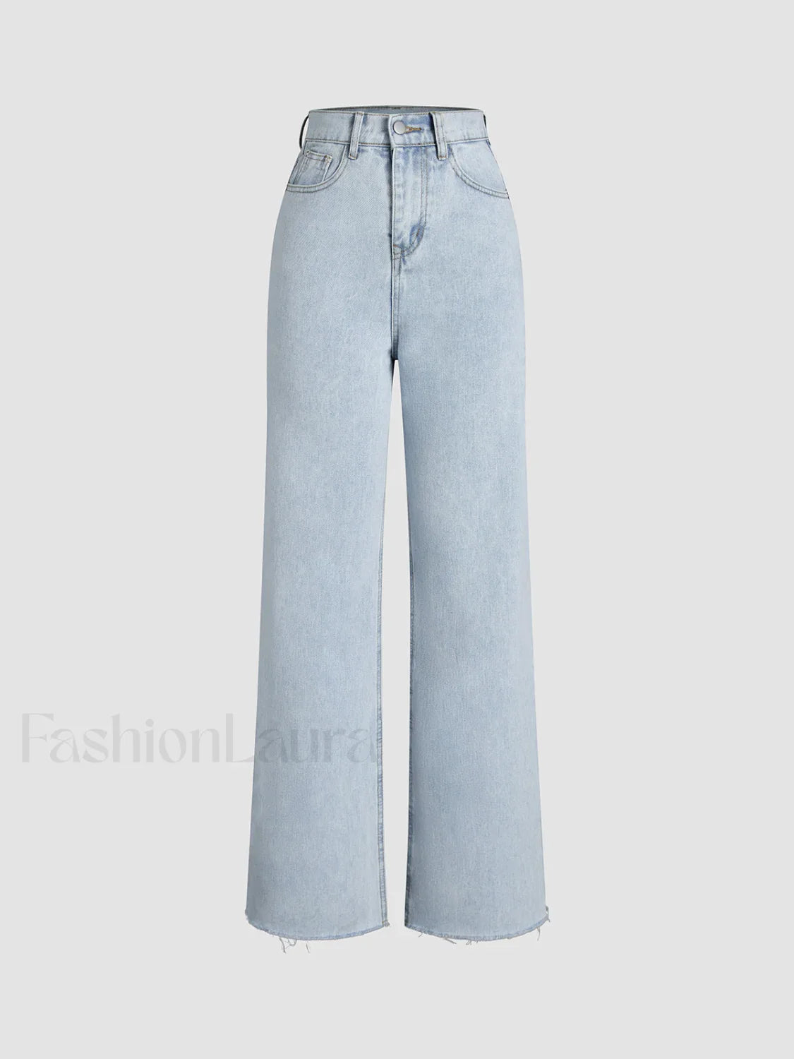 Denim Straight Graceful Leg Jeans