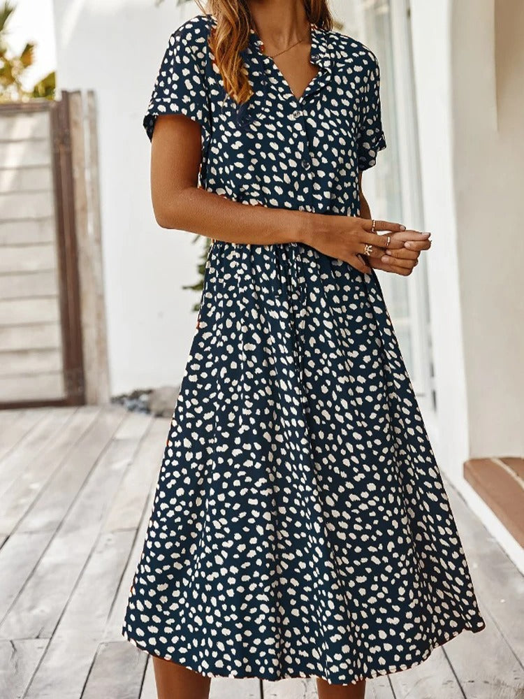 Ludmila Aesthetic Vintage Dress Chic Silhouette Collection