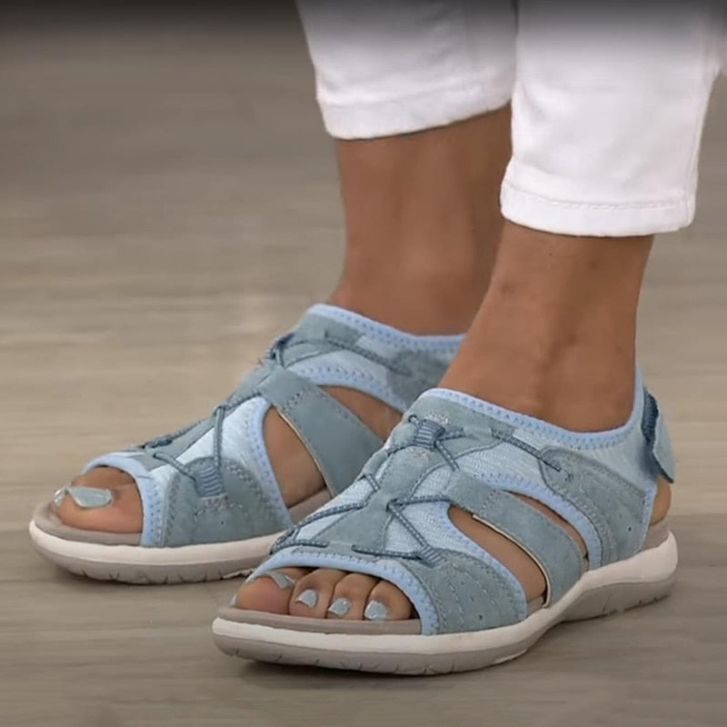 Closed Toe Strappy Adjustable Fisherman Sandals