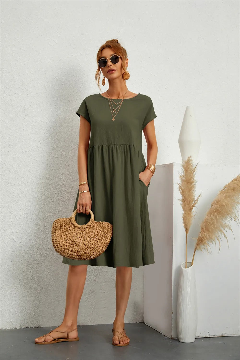 Merit Relaxed and Stylish Summer Dress for Women Date Night Outfit