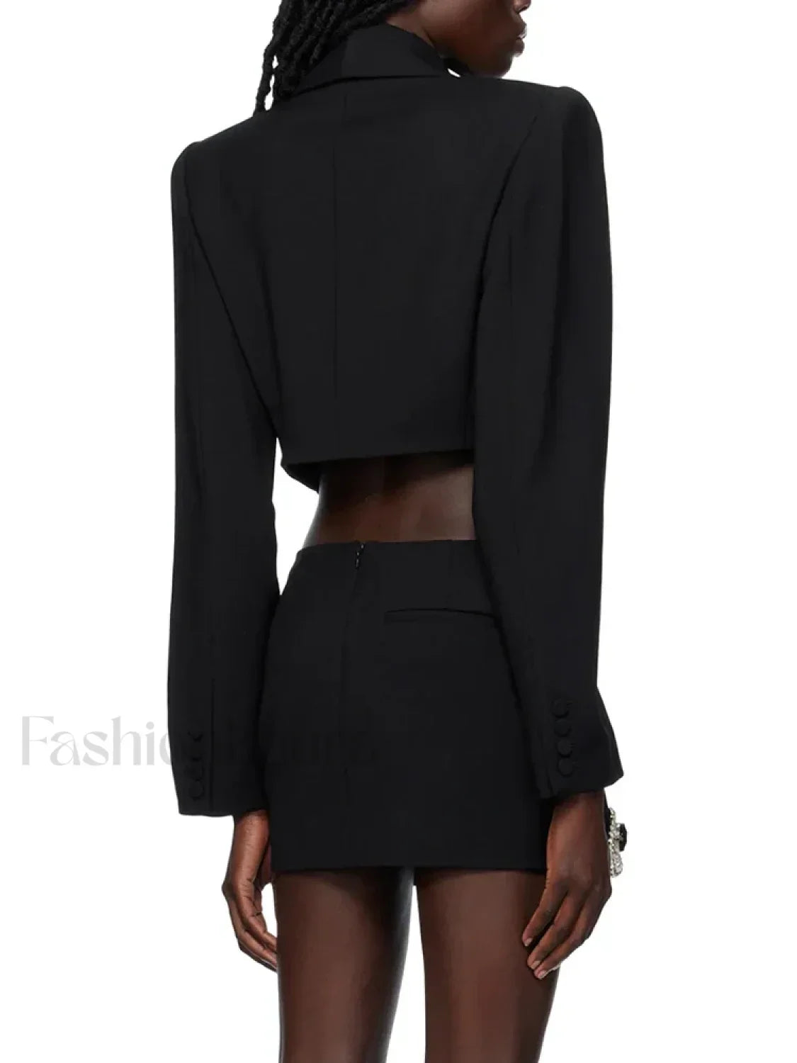 Diamond Folds Vintage Skirt