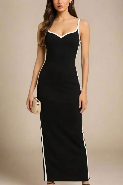 Dianne Bandage Maxi Dress - Classic Black