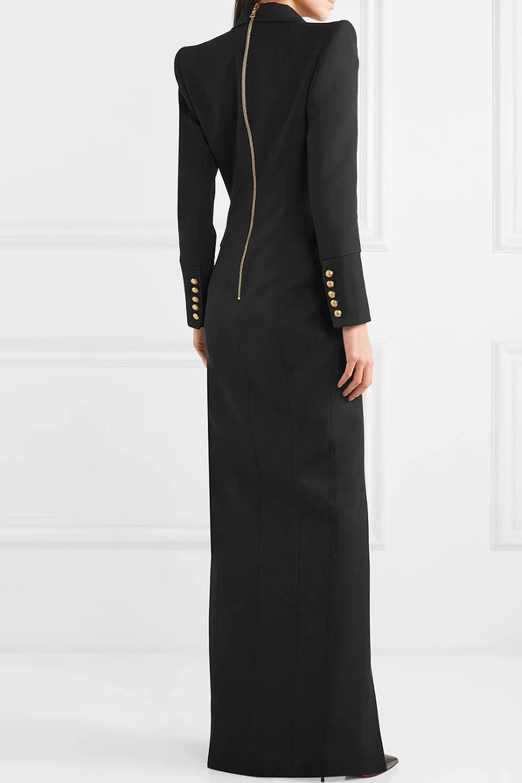 Long Sleeve Maxi Dress Formal - View 2