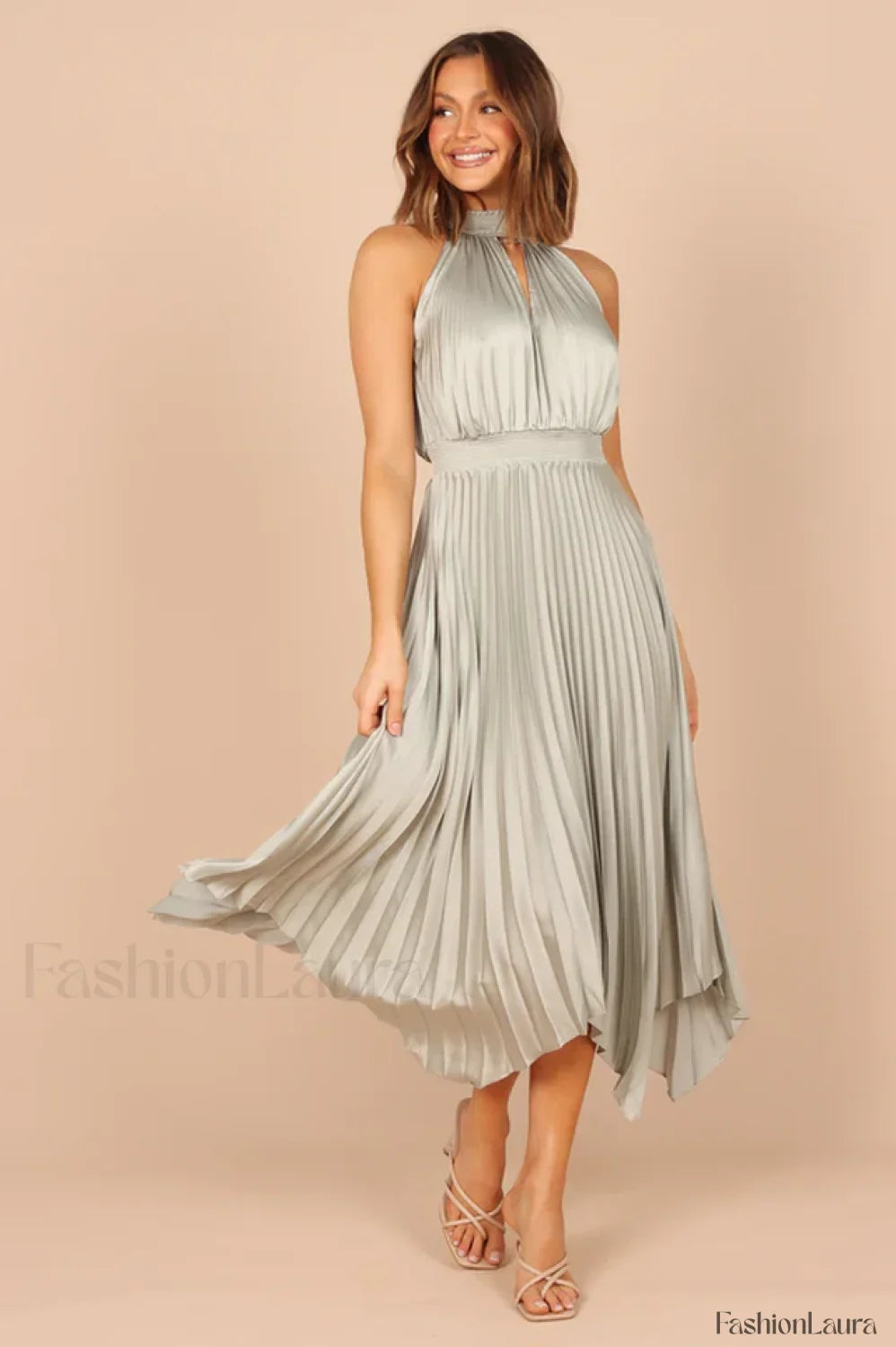 Dominique Elegant Midi Dress