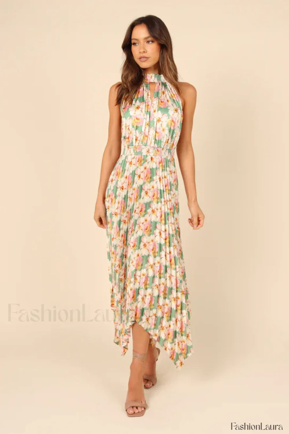 Dominique Elegant Midi Dress