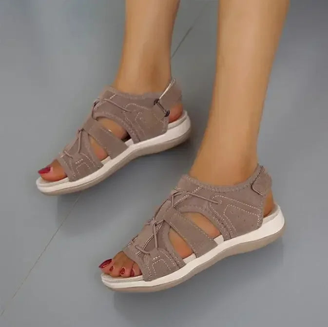 Closed Toe Strappy Adjustable Fisherman Sandals