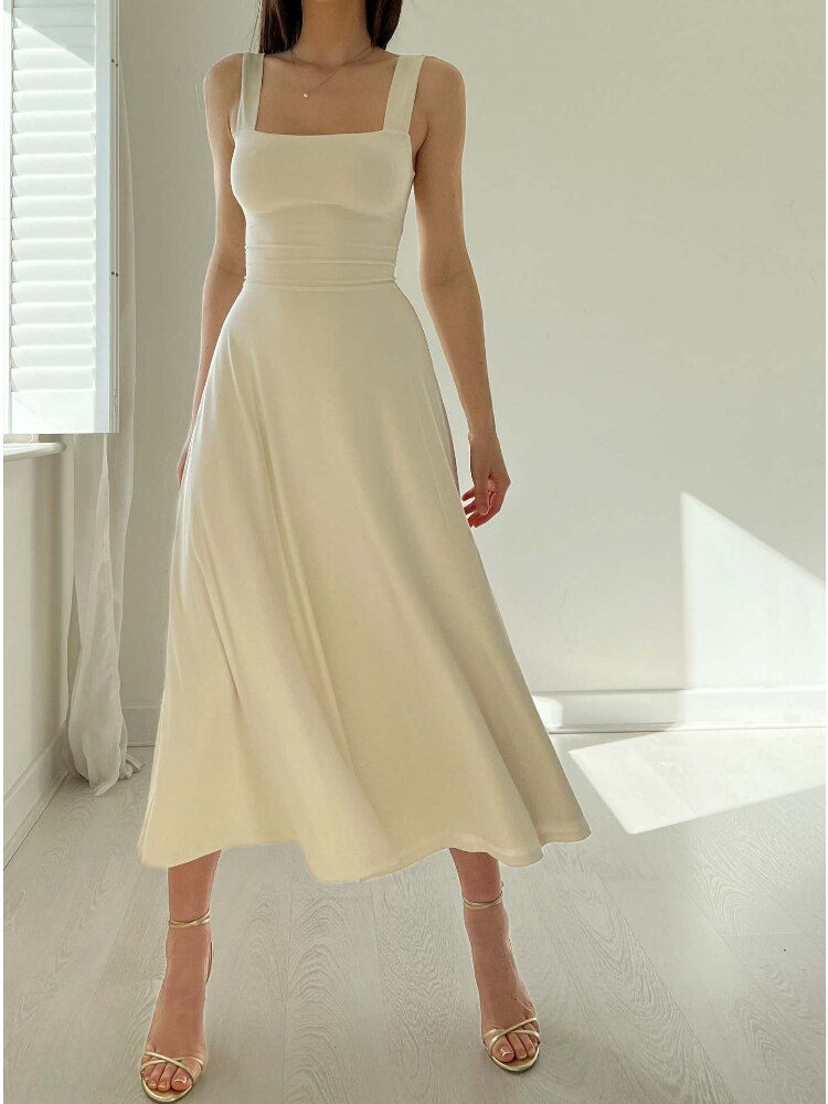 Timeless Selene Reversible Midi Dresses Premium Wardrobe Essential