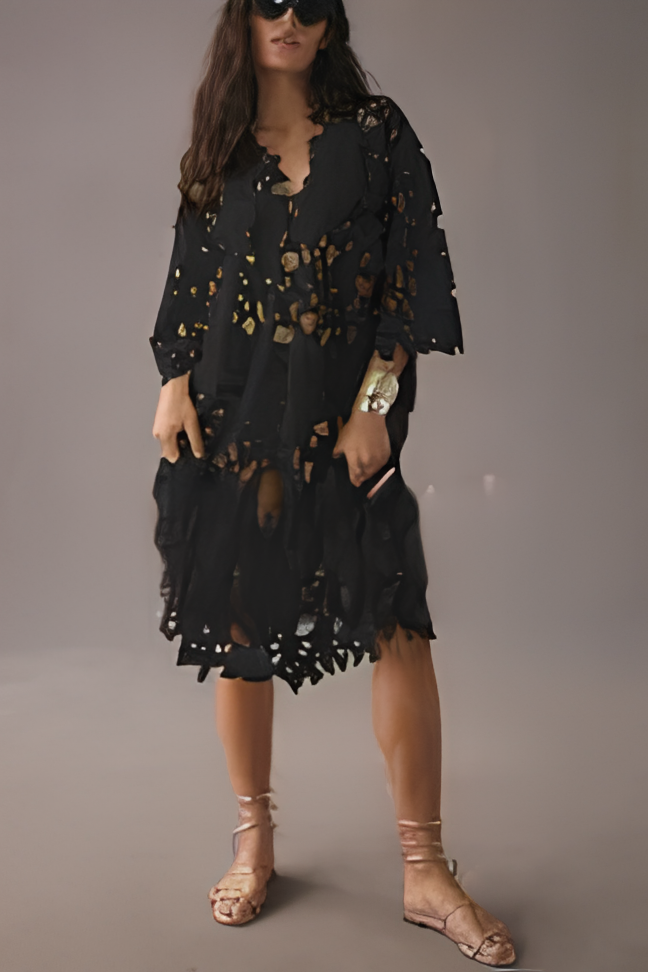 Statement Faith Midi Dress Evening Wear Edit