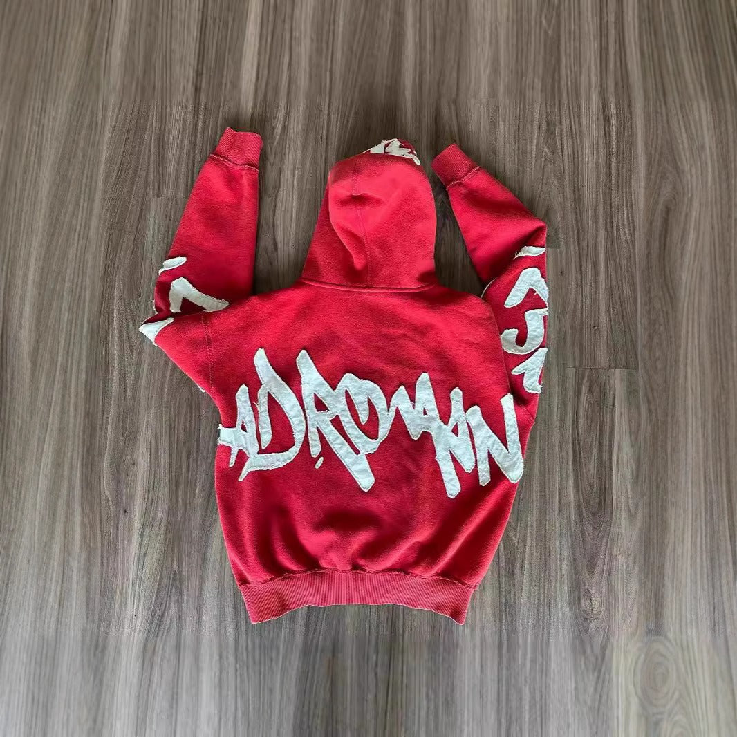 Gothic Y2K Zipper Hoodie