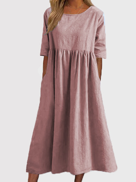 A Vintage Style Dress with Delicate Timeless Details