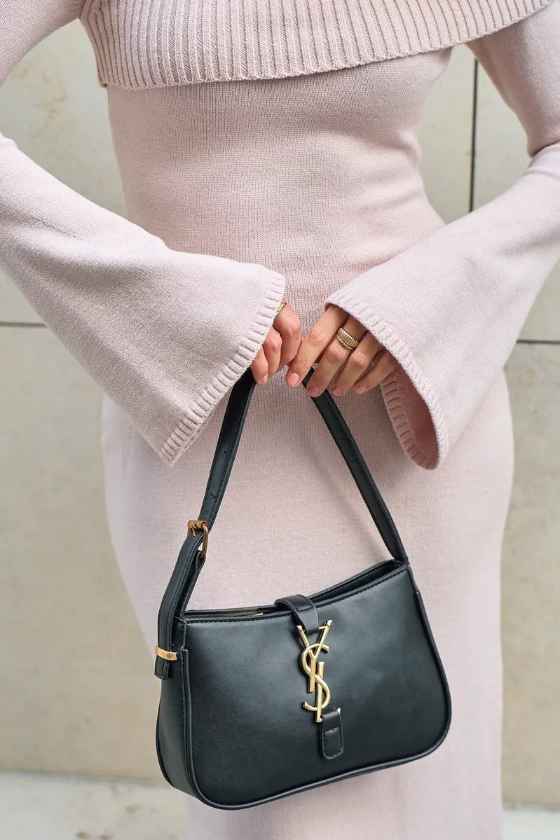 Off Shoulder Foldover Sweater Dress