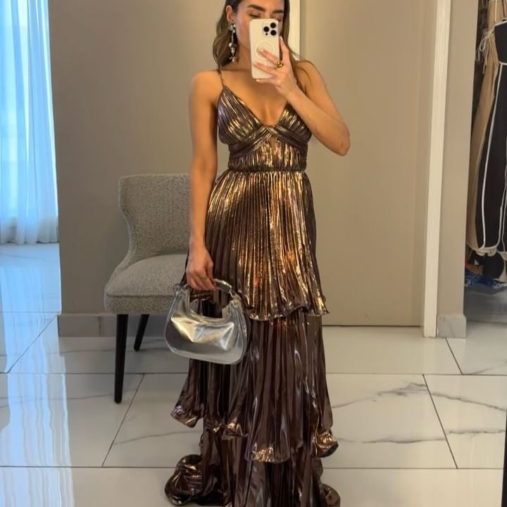 Sexy Sling Deep V Party Dress