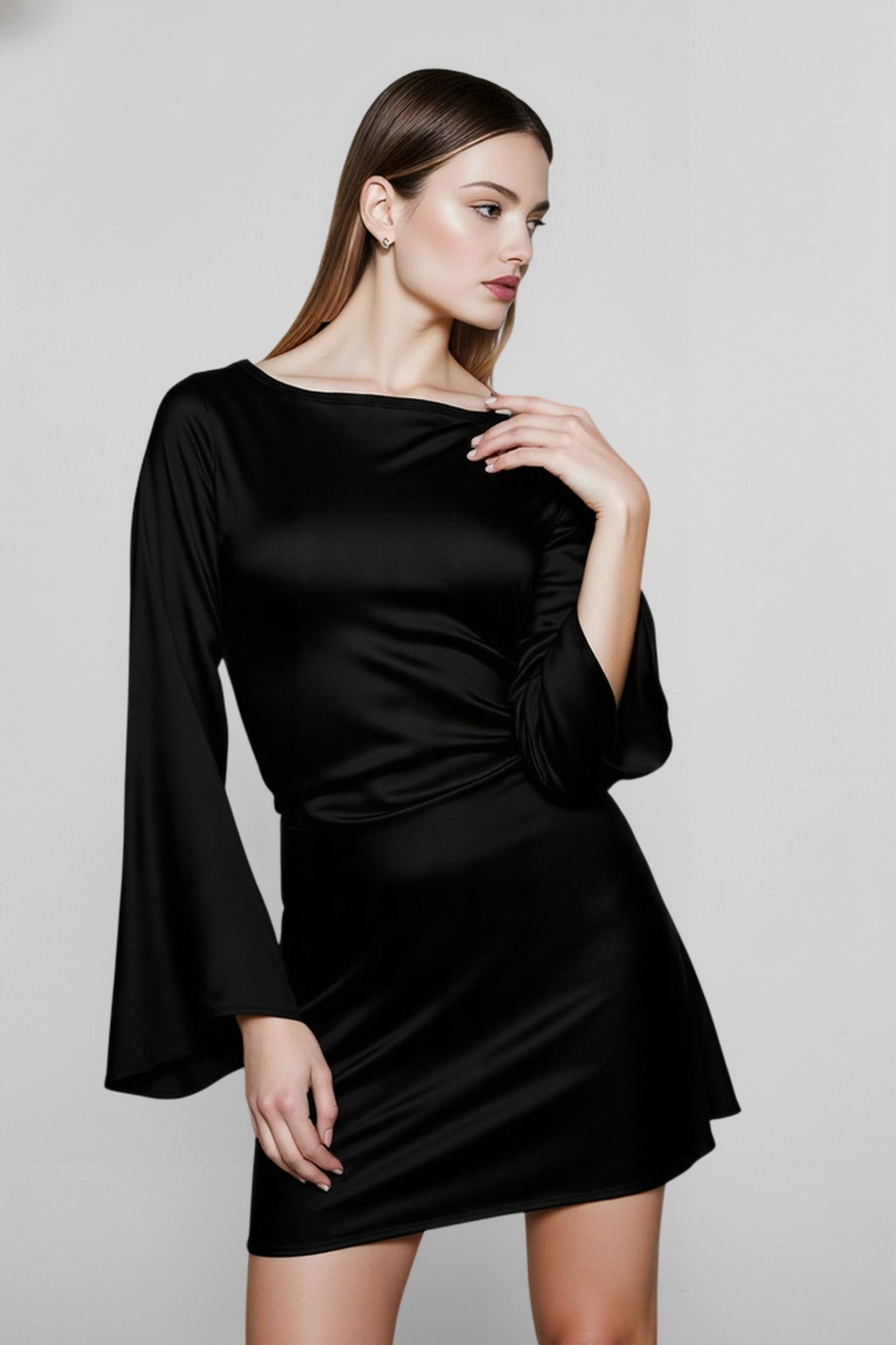 Bodycon Satin Dress