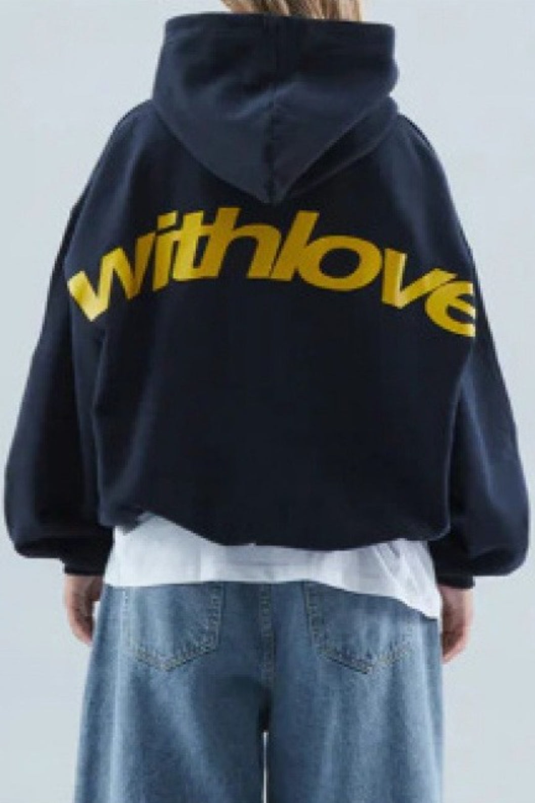 Pocket Print Pullover Hoodie