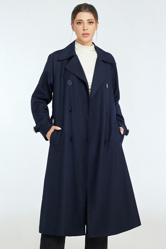 Petite MidLength Elegant Chic Overcoat