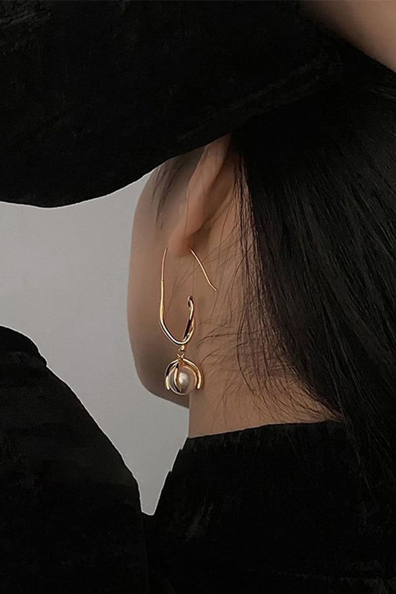 Geometric Drop Earrings
