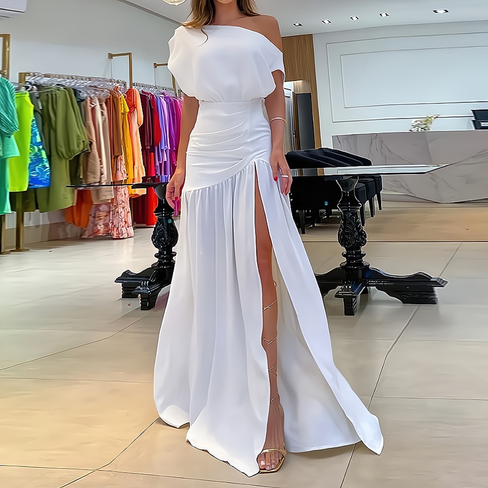 Noelia Premium Party Dress Chic Silhouette Collection