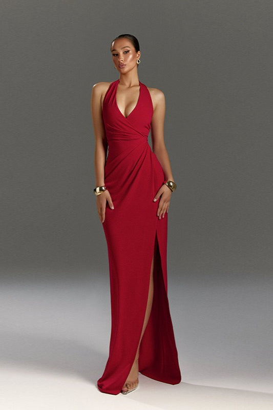 Halter-Neck Dress
