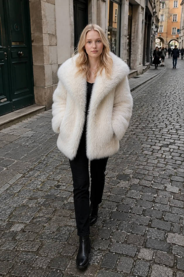 Thickened Faux Fur Coat