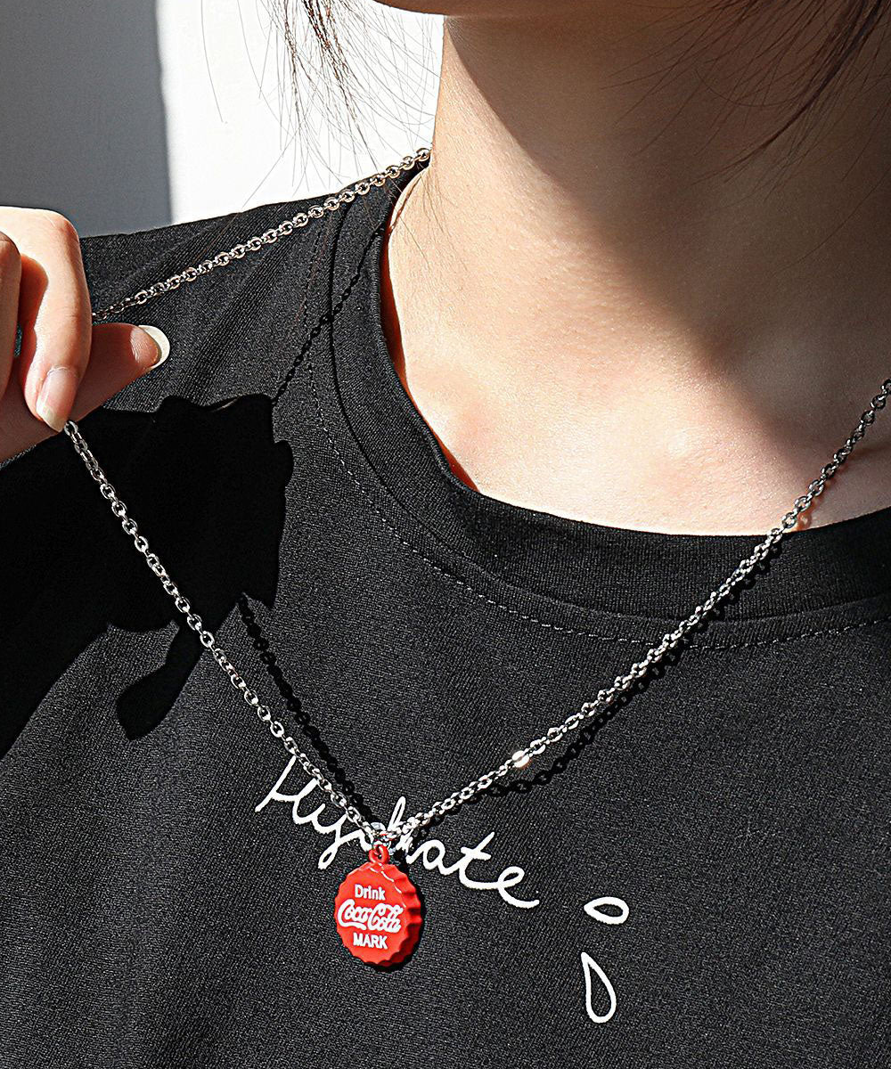 Daisy Astronaut Skateboard Pendant Necklace