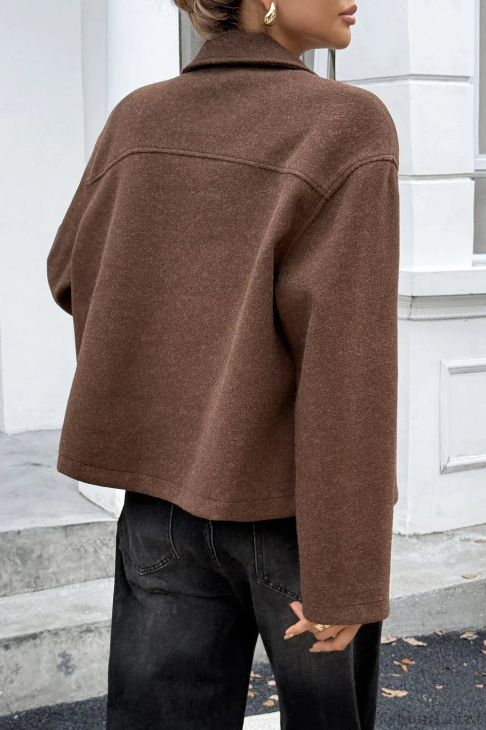 Elegant Long Sleeve Versatile Jacket