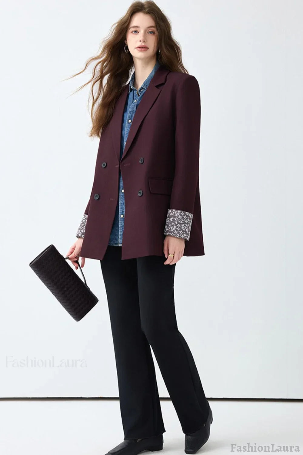 Elegant Mid-Length Office Blazer
