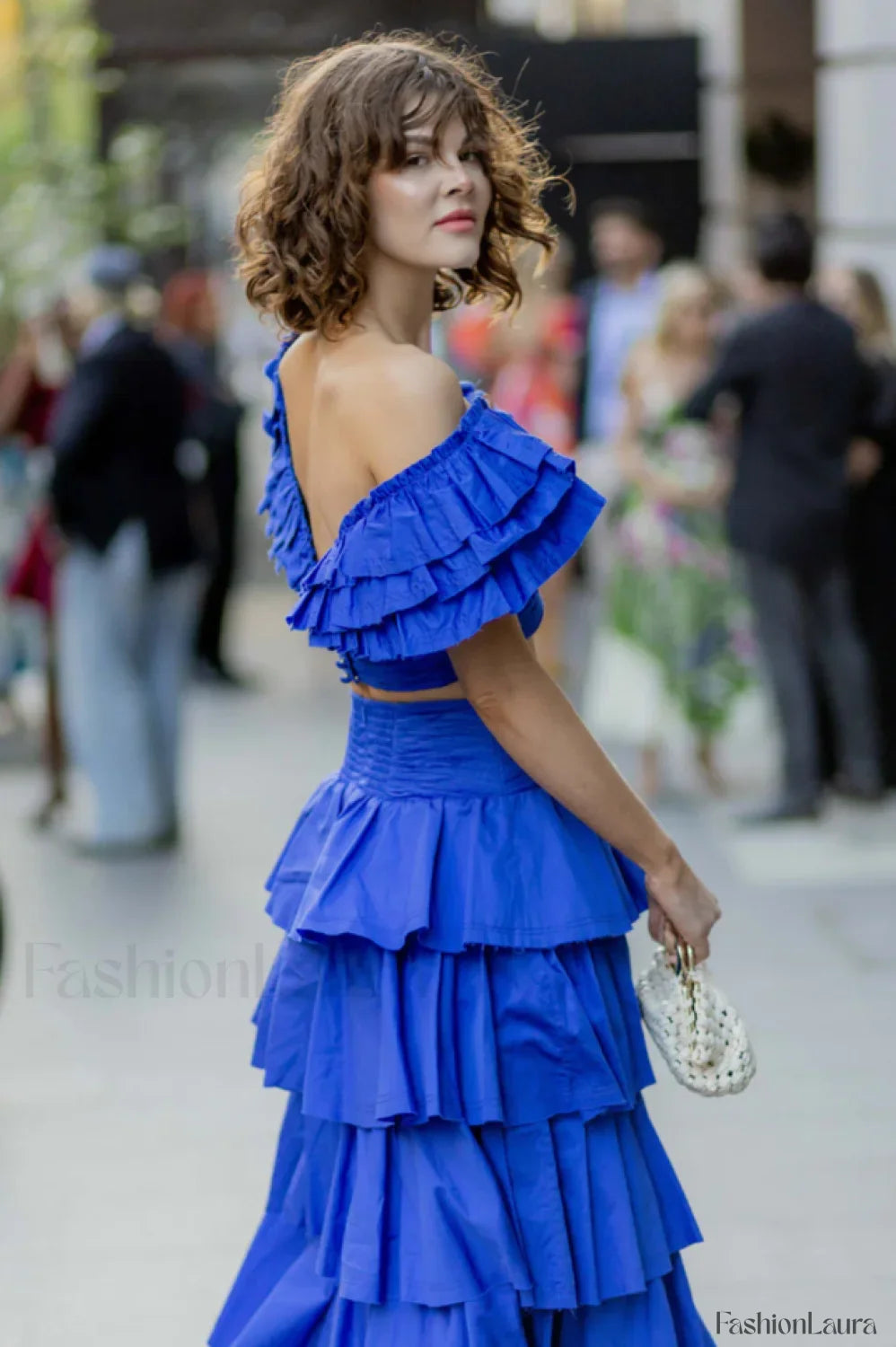 Eleni Tiered Stylish Maxi Skirt Set