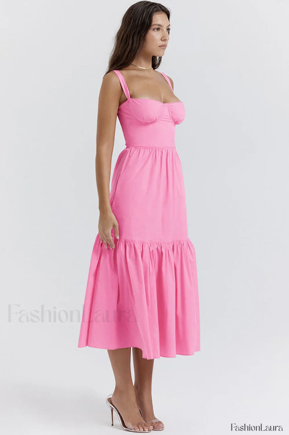 Elia Floral Stylish Midi Sundress