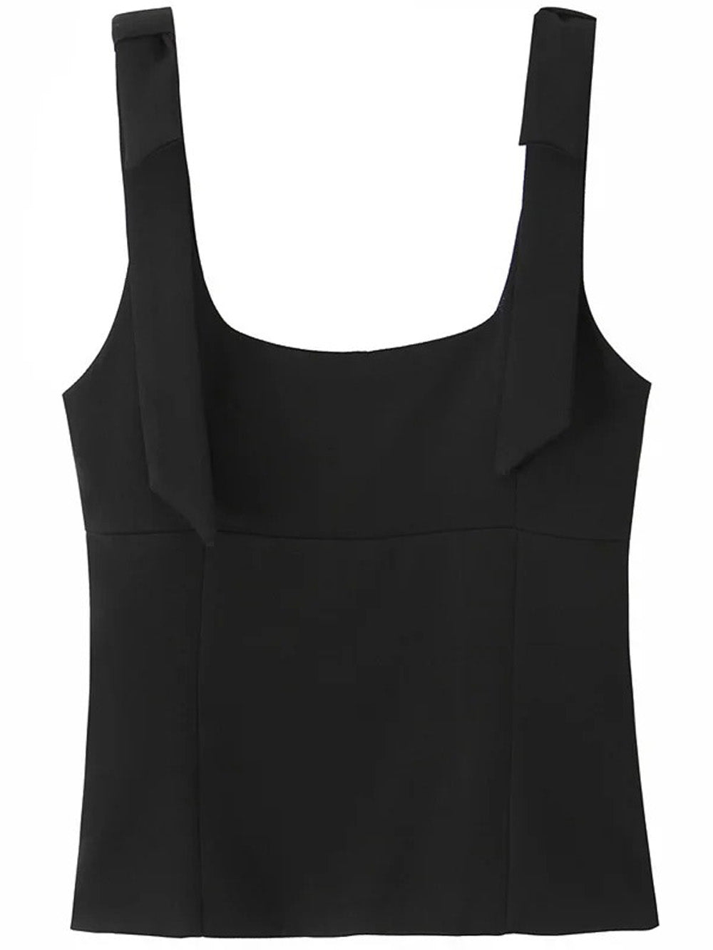 Elise Bow Strap Crop Top