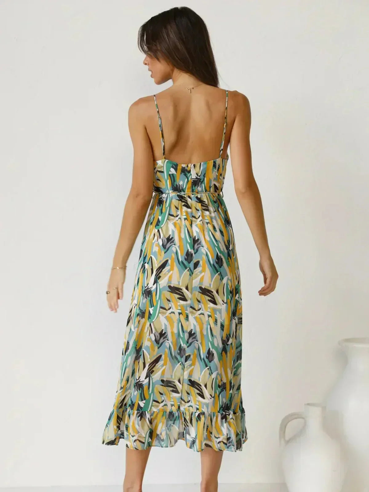 Exclusive Samantha Colorful Midi Dress Boutique Collection