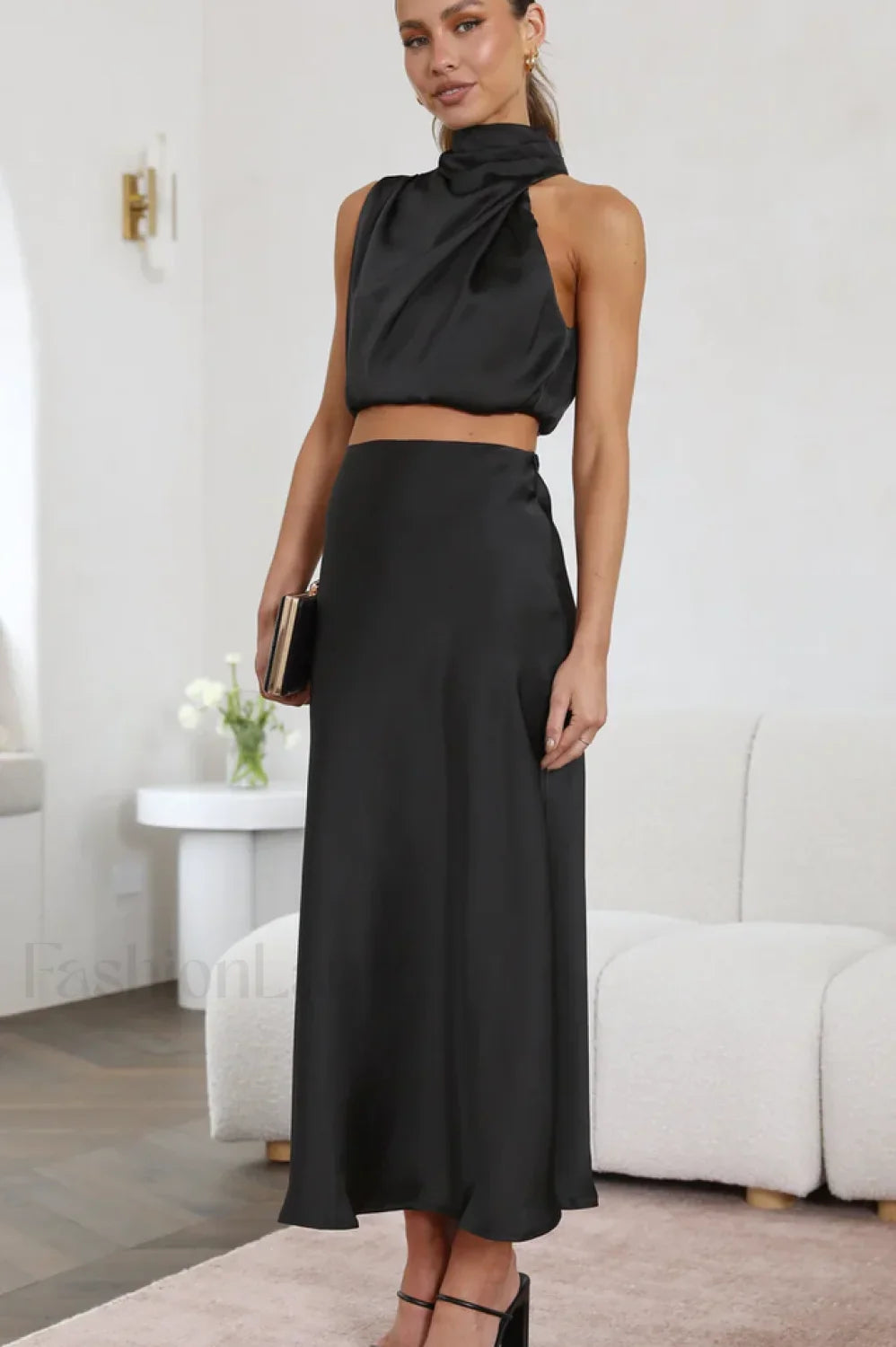 Esther Top + Charming Maxi Skirt Set