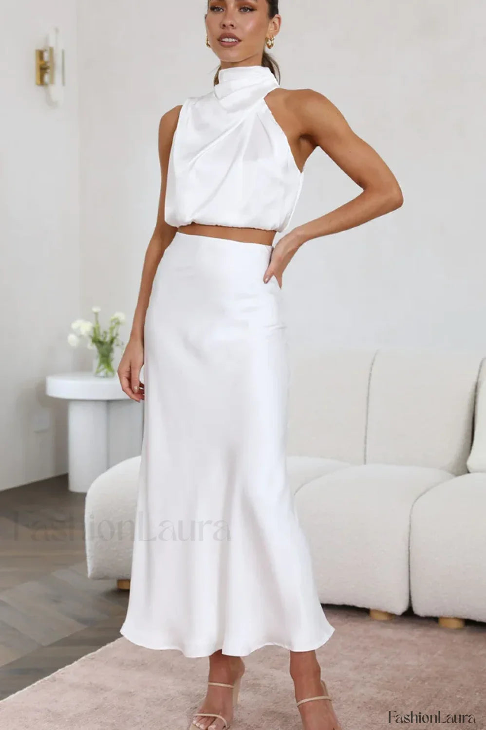 Esther Top + Charming Maxi Skirt Set