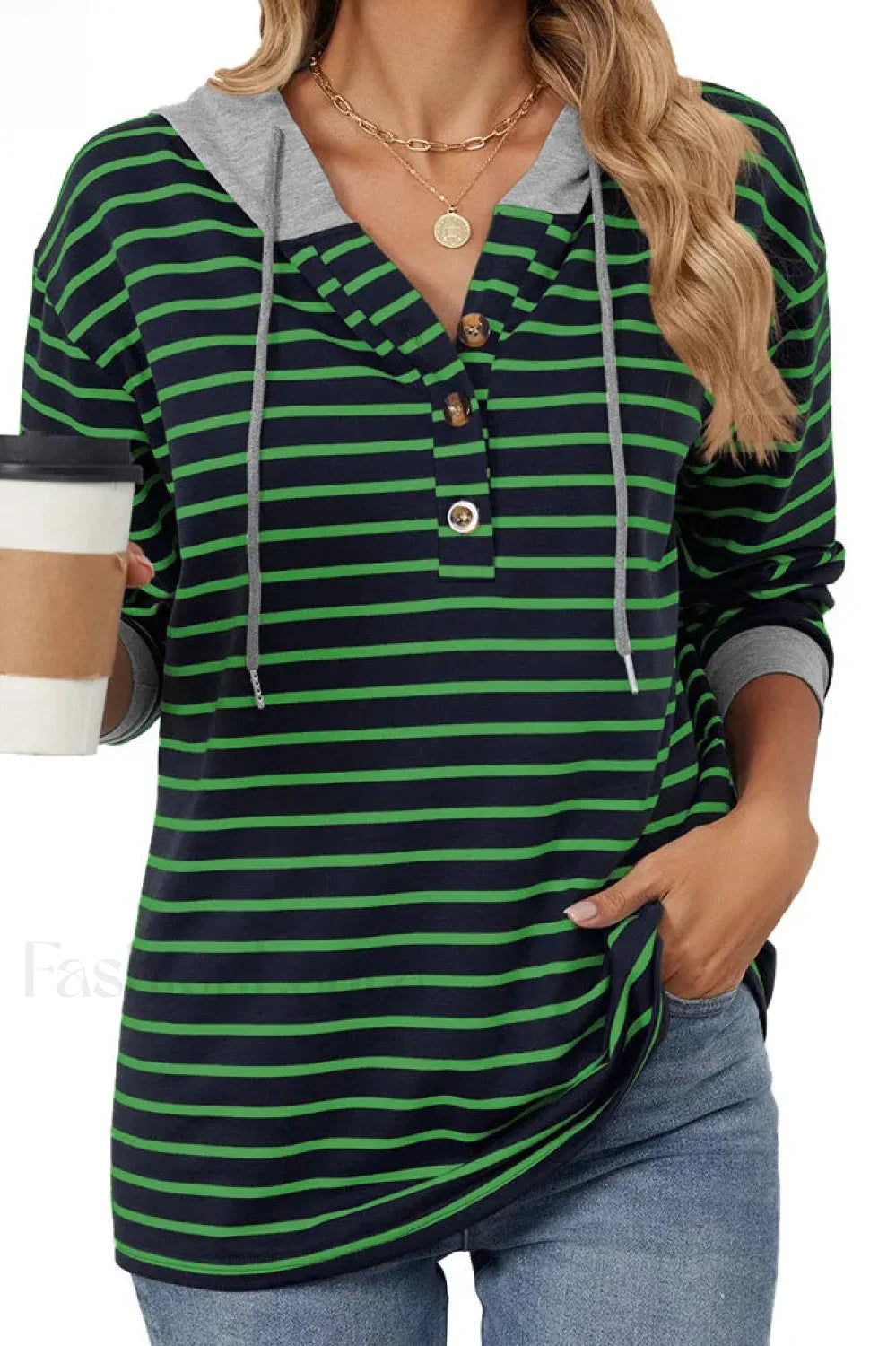 European Fashion Hooded Patchwork Hoodie