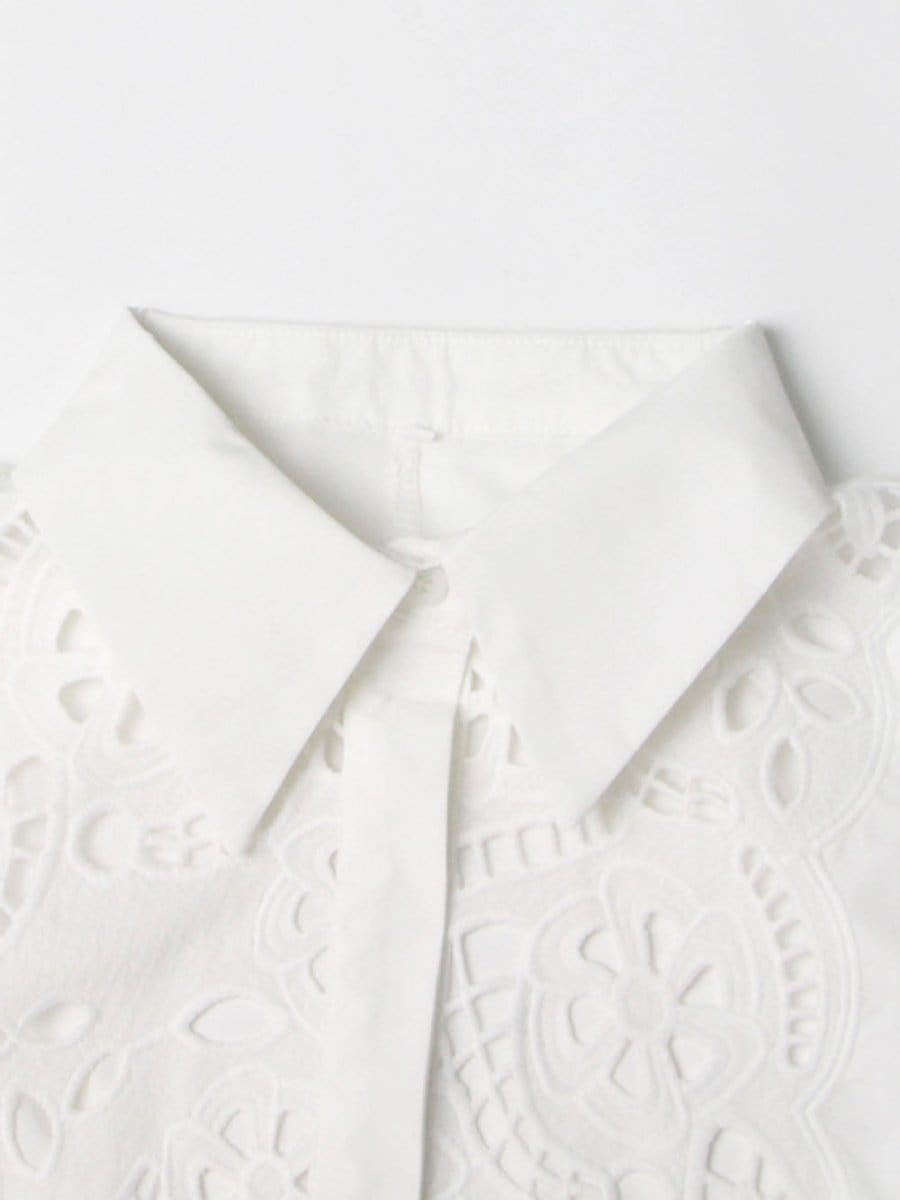 Evelyn Lace Midi Dress - View 25