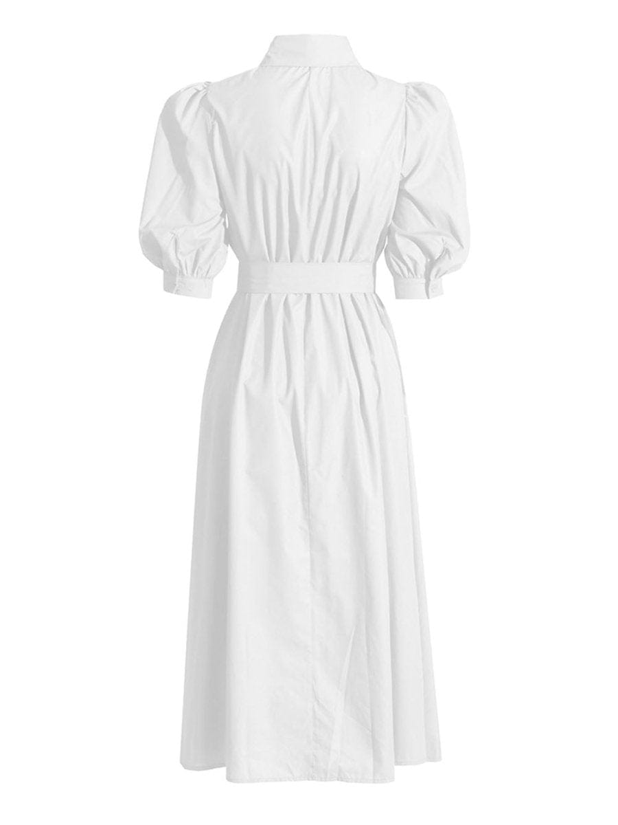 Evelyn Lace Midi Dress - View 15