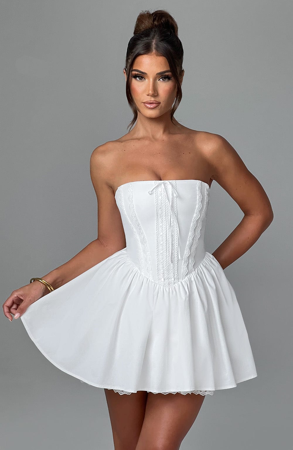 Giuliana Timeless Strapless Mini Dress Boutique Collection